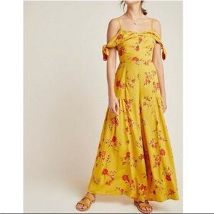 Floral Yellow Jumpsuit